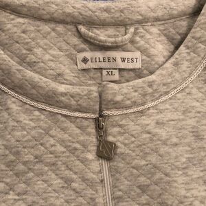 EILEEN WEST ROBE in Gray NWT sz XL
